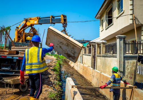 Construction of Collector Drain to De-flood Adebisi Street and its Environs, Panti.